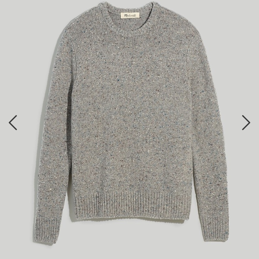 Madewell Donegal Crewneck Sweater
